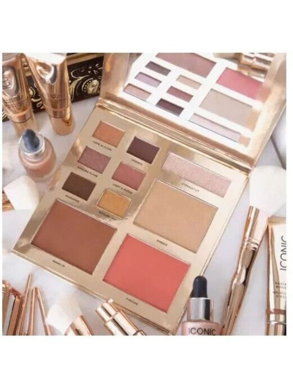 Iconic London Heat Of The Moment Face & Eye Palette NEW